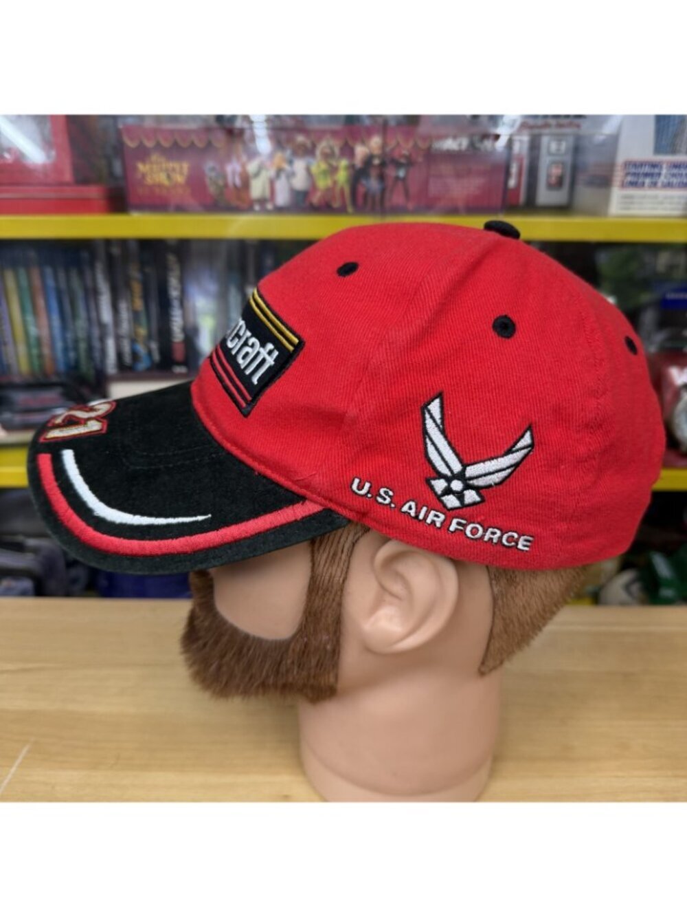Vintage Motorcraft 21 Ricky Rudd Nascar Racing Adjustable Snapback Hat Cap - Picture 2 of 7